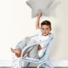 Origin Wallcoverings tapeet väikesed täpid - hõbedane