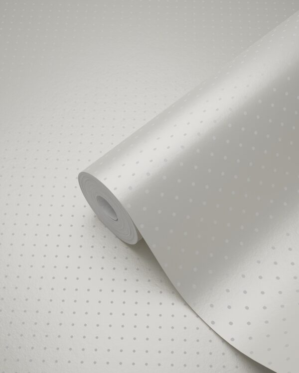 Origin Wallcoverings tapeet väikesed täpid - hõbedane