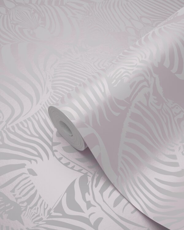 Origin Wallcoverings tapeet sebrad heleroosa