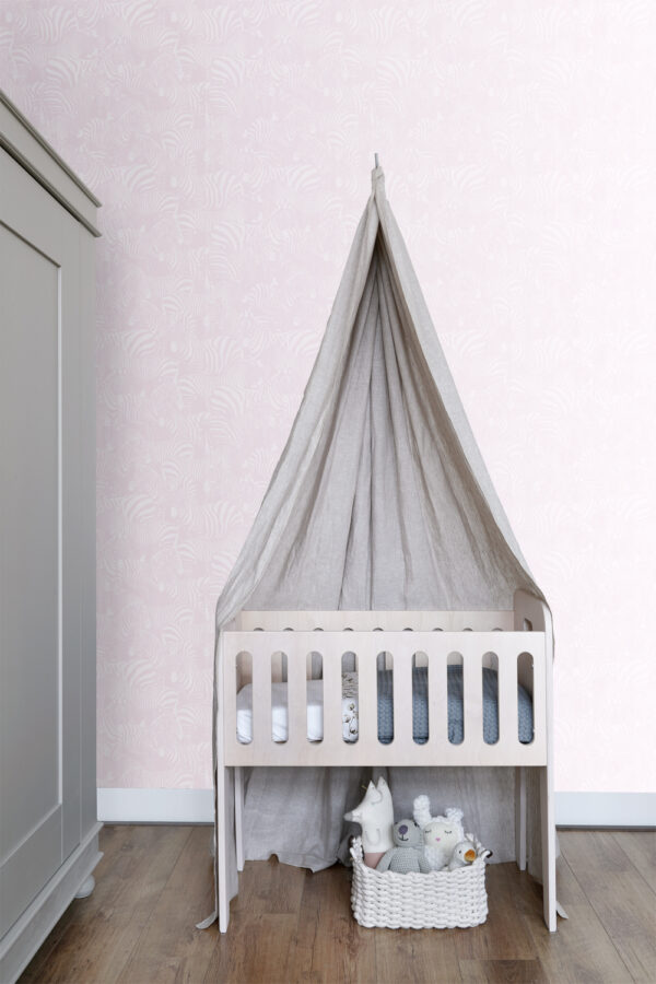 Origin Wallcoverings tapeet sebrad heleroosa