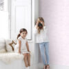 Origin Wallcoverings tapeet sebrad heleroosa