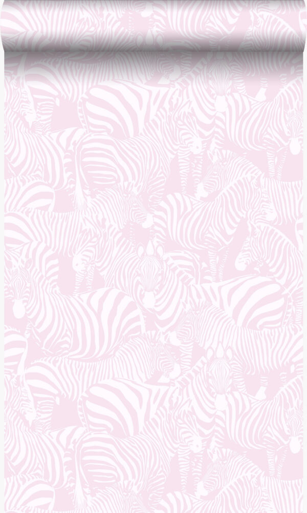 Origin Wallcoverings tapeet sebrad heleroosa