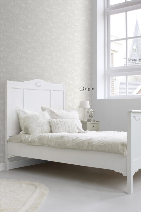 Origin Wallcoverings tapeet sebrad - hõbedane