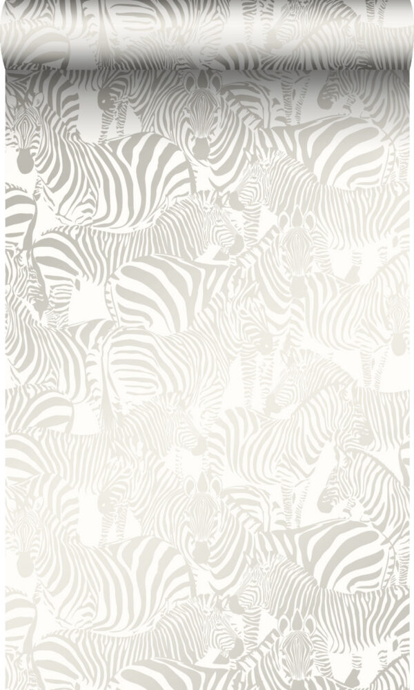 Origin Wallcoverings tapeet sebrad - hõbedane