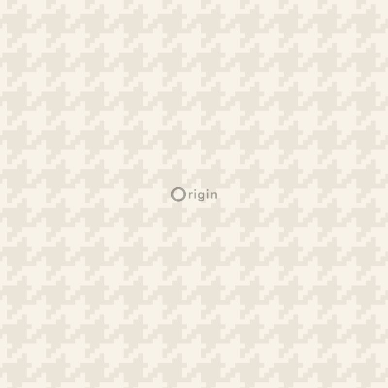 Origin Wallcoverings tapeet hundhammas motiiv - valge ja hõbedane