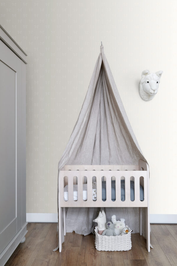 Origin Wallcoverings tapeet väikesed lipsud - hõbedane