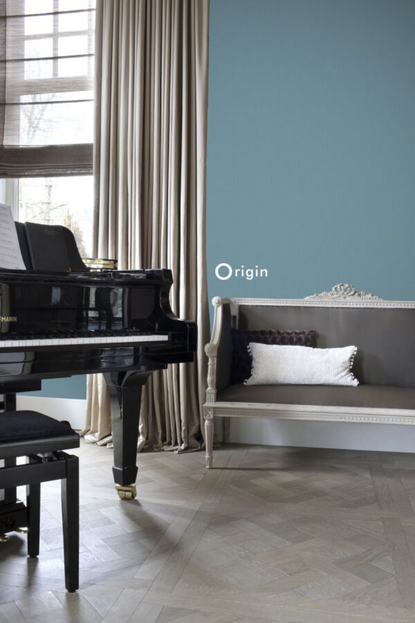 Origin Wallcoverings tapeet ühtlane türkiis