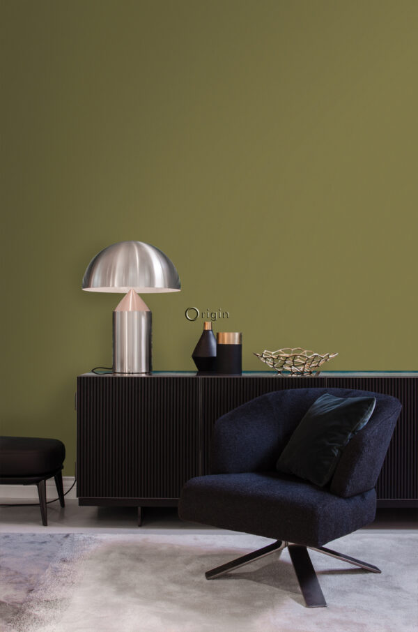 Origin Wallcoverings tapeet lihtne sinepikollane