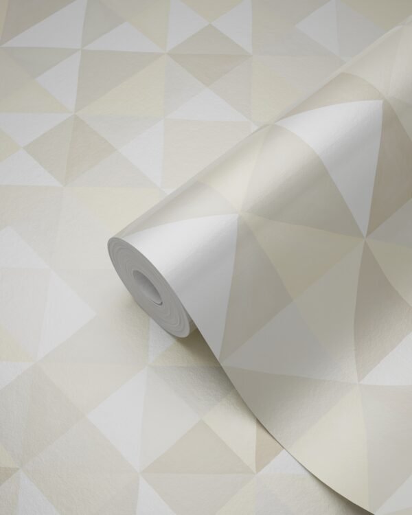 Origin Wallcoverings tapeet kubism beež