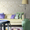 Origin Wallcoverings tapeet kubism beež
