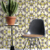 Origin Wallcoverings tapeet kubism sinepikollane