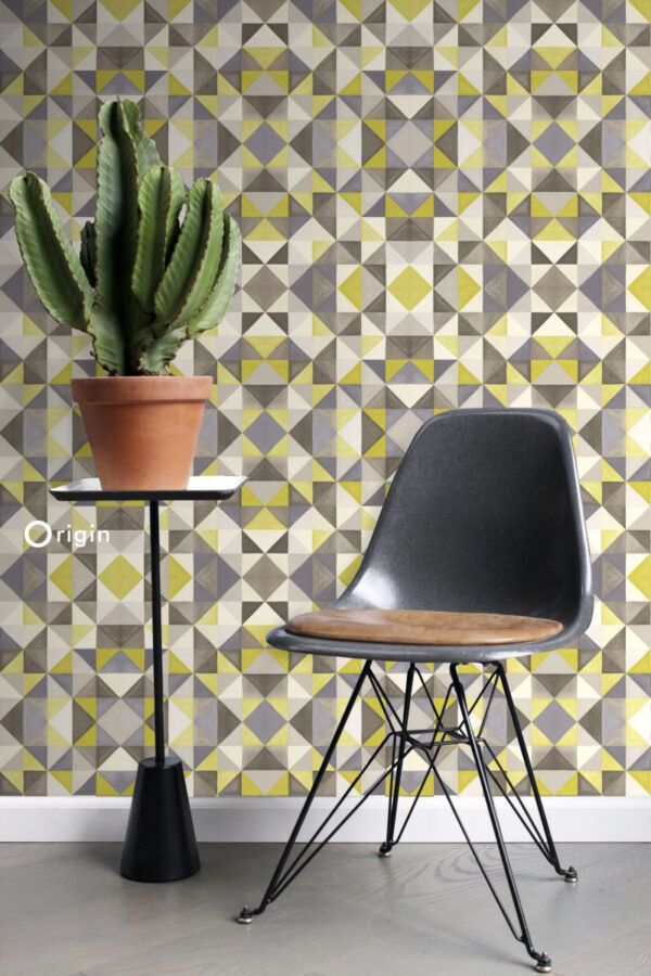 Origin Wallcoverings tapeet kubism sinepikollane
