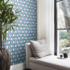 Origin Wallcoverings tapeet ikat - türkiis