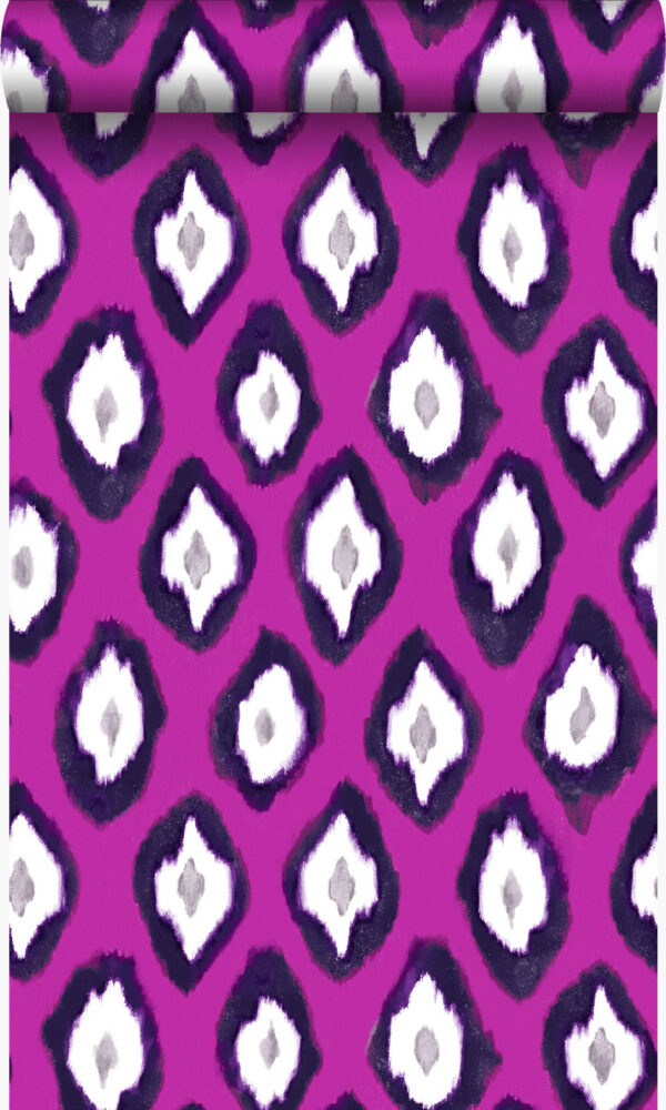 Origin Wallcoverings tapeet ikat - roosa