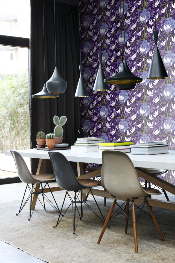 Origin Wallcoverings tapeet magnoolia - lilla