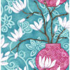 Origin Wallcoverings magnoolia tapeet - türkiis ja roosa