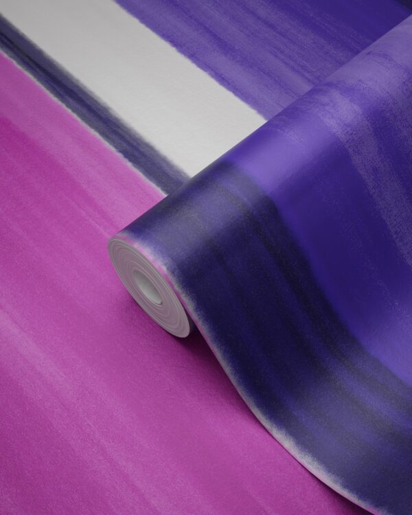 Origin Wallcoverings tapeediribad - roosa ja lilla