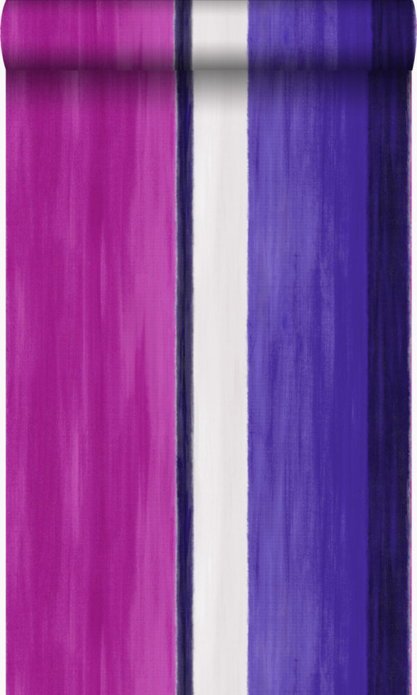 Origin Wallcoverings tapeediribad - roosa ja lilla