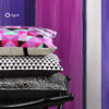 Origin Wallcoverings tapeediribad - roosa ja lilla
