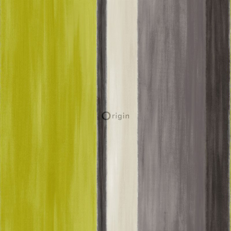 Origin Wallcoverings tapeediribad - sinepikollane ja pruun