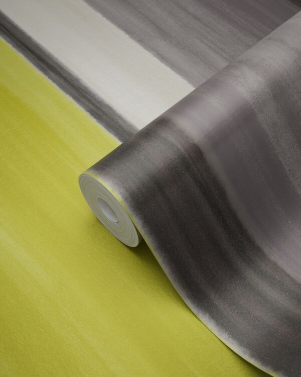Origin Wallcoverings tapeediribad - sinepikollane ja pruun