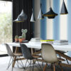 Origin Wallcoverings tapeet dip dye motiiv - türkiis