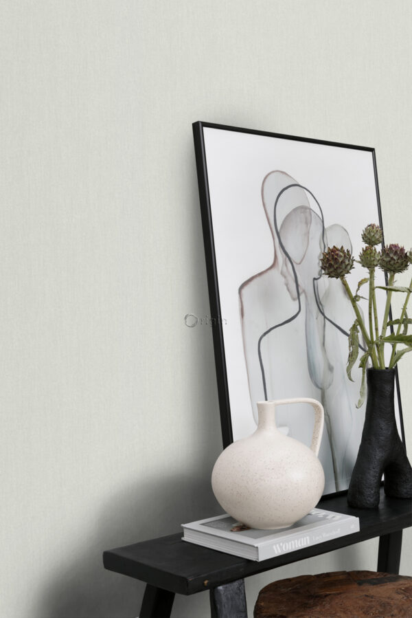 Origin Wallcoverings linane tapeet - hele mere roheline