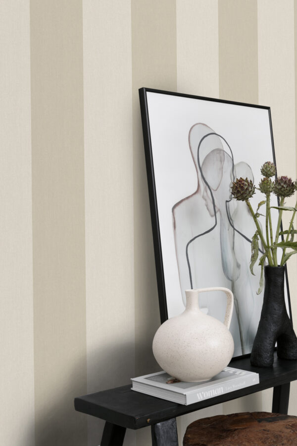 Origin Wallcoverings tapeediribad cervine - beež ja pruun
