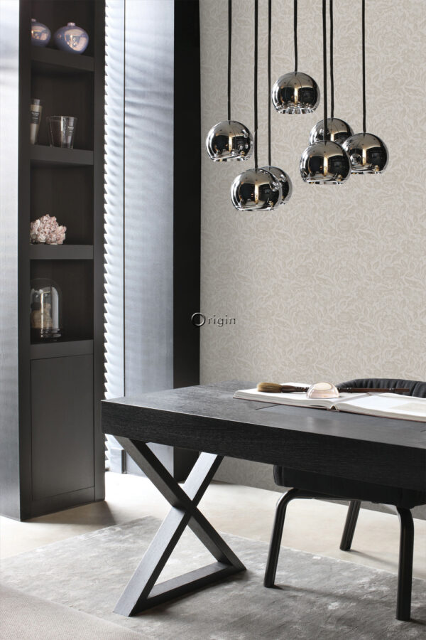 Origin Wallcoverings lillemotiiv tapeet - hele taupe