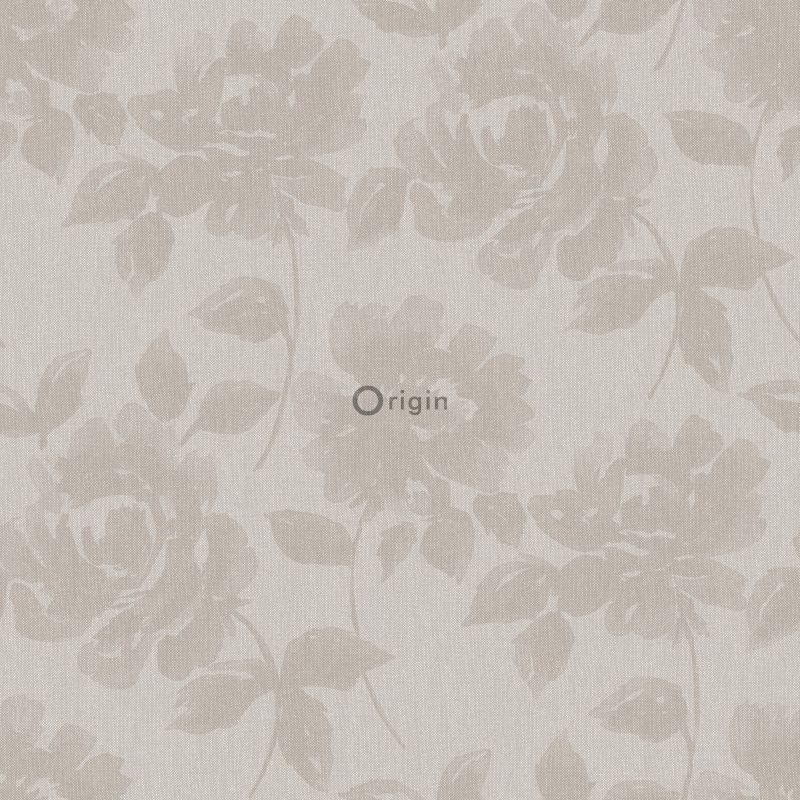 Origin Wallcoverings tapeet roosid - hele taupe