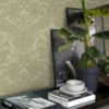 Origin Wallcoverings tapeet ornament - khaki