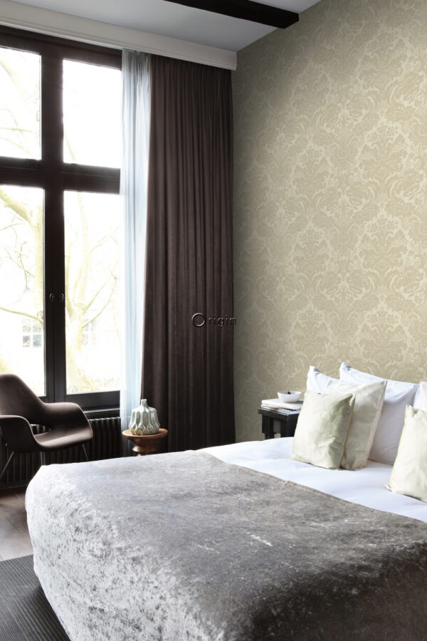 Origin Wallcoverings tapeet ornament soe beež