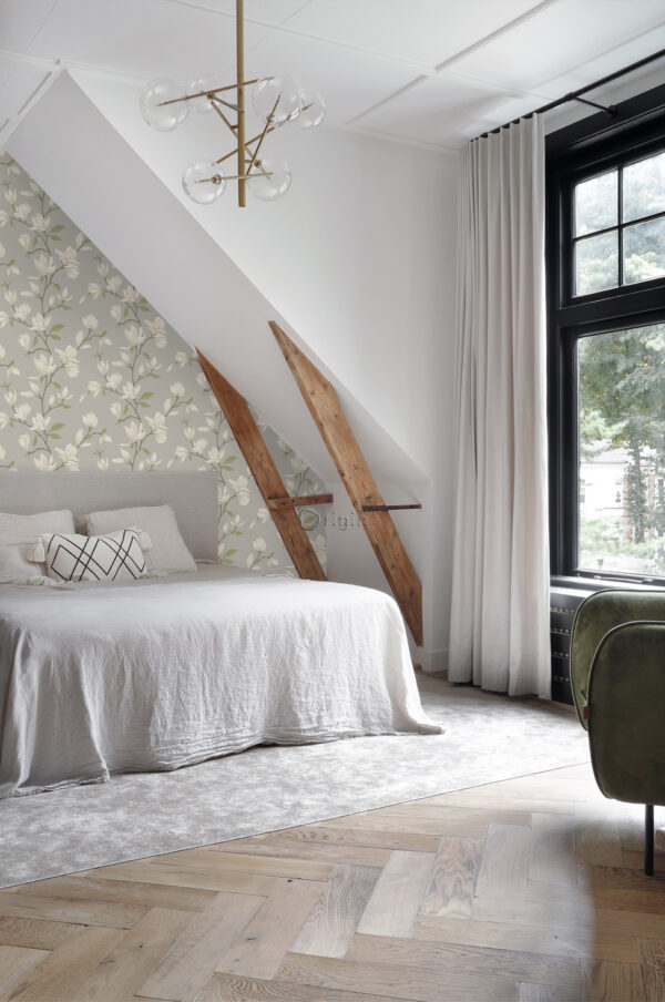 Origin Wallcoverings tapeet magnoolia - roheline