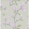 Origin Wallcoverings tapeet magnoolia - türkiis ja lilla