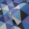Origin Wallcoverings tapeet graafilised kolmnurgad - sinine