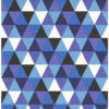Origin Wallcoverings tapeet graafilised kolmnurgad - sinine