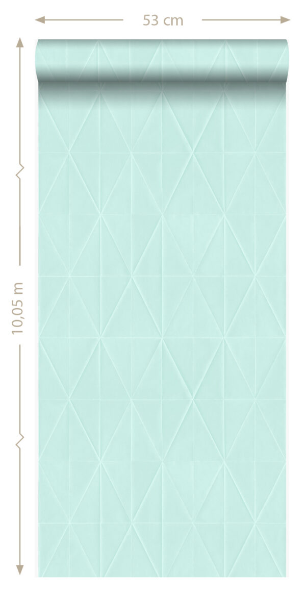 Origin Wallcoverings tapeet graafiline vorm hele taevasinine