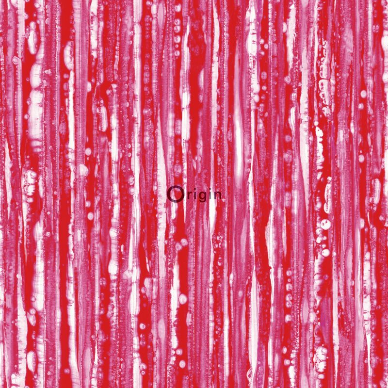 Origin Wallcoverings tapeediribad - punane ja roosa