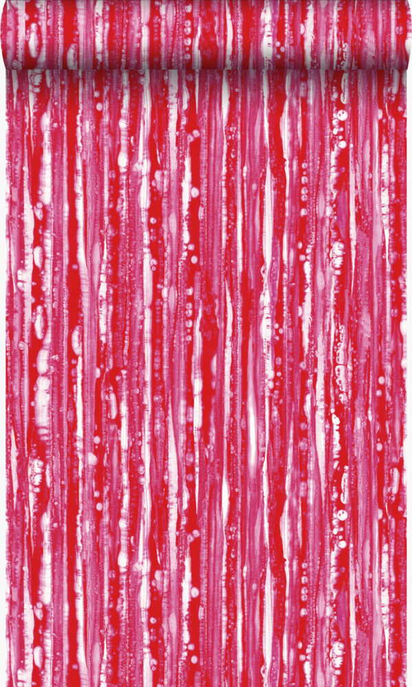 Origin Wallcoverings tapeediribad - punane ja roosa