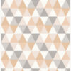 Origin Wallcoverings tapeet graafilised kolmnurgad - beež