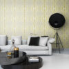 Origin Wallcoverings tapeet graafilised jooned - sinepikollane