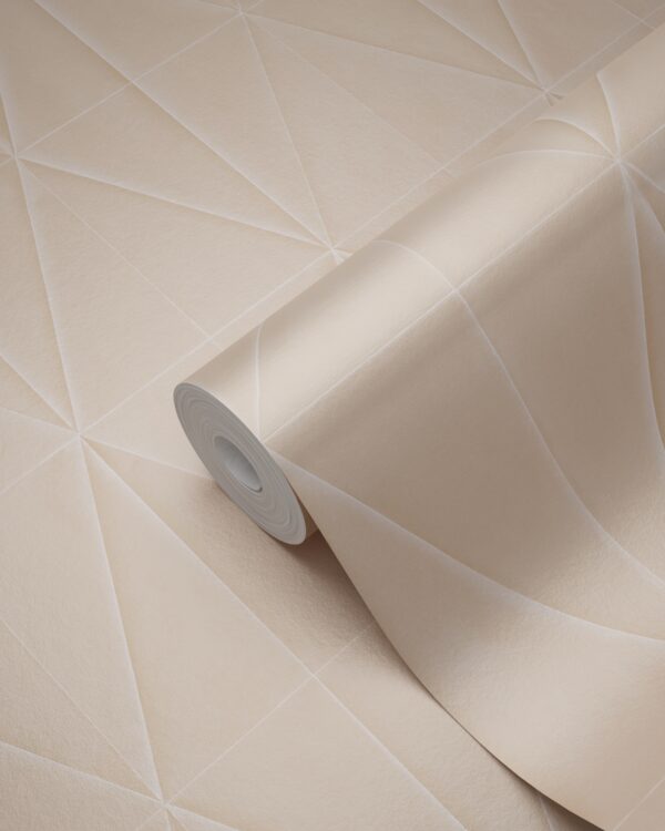Origin Wallcoverings tapeet graafiline vorm läikiv pronks