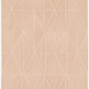 Origin Wallcoverings tapeet graafiline vorm läikiv pronks