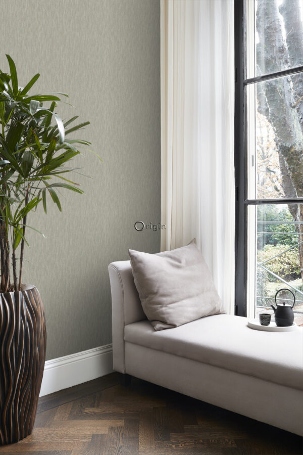 Origin Wallcoverings tapeet rohumatt linase ilmega - pruun