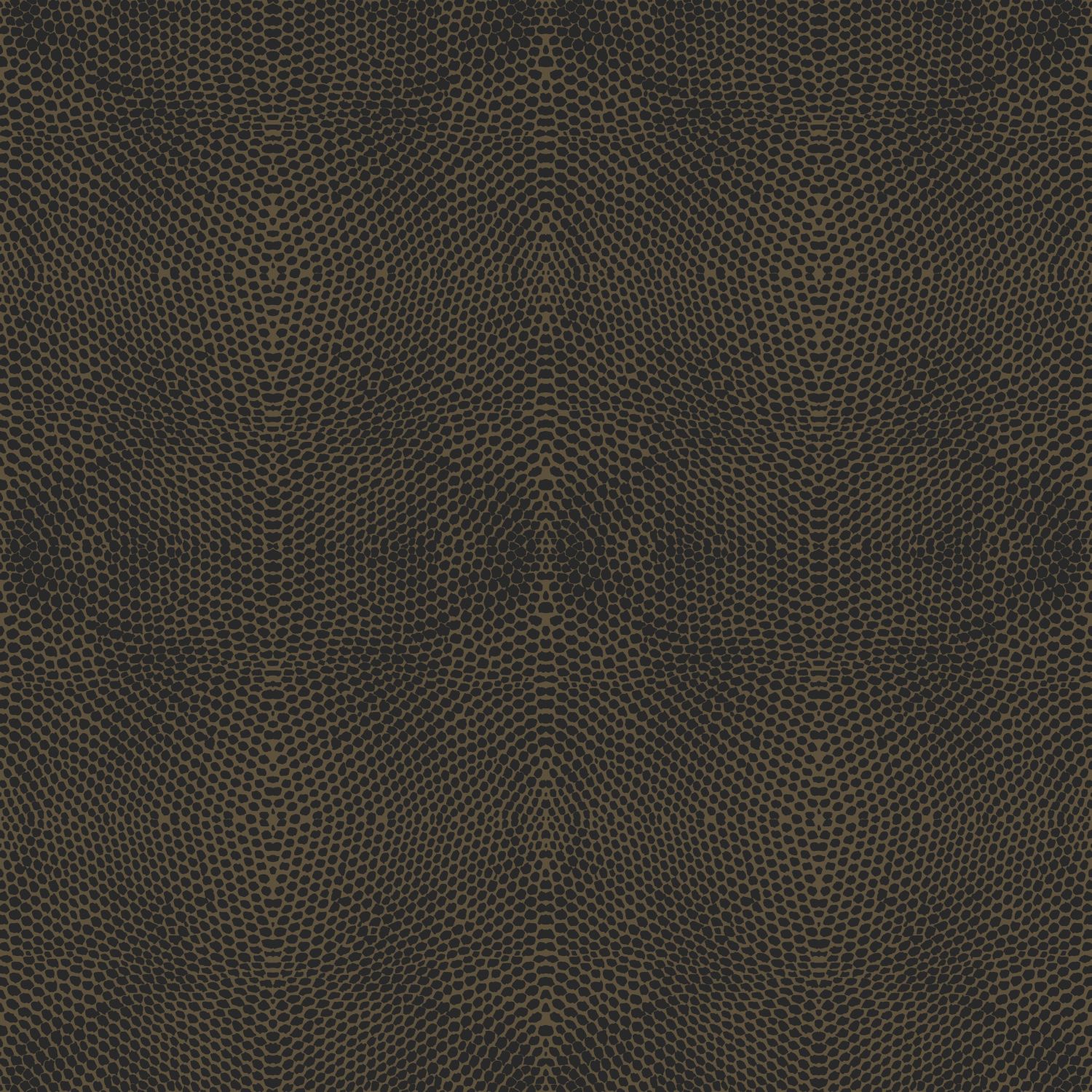 Origin Wallcoverings loomanahk tapeet - must ja läikiv pronks