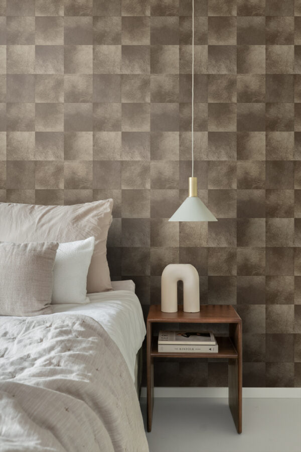 Origin Wallcoverings loomanahk tapeet - tumepruun