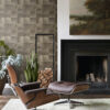 Origin Wallcoverings loomanahk tapeet - tumepruun