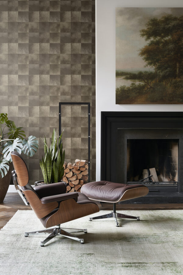 Origin Wallcoverings loomanahk tapeet - tumepruun
