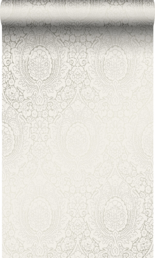Origin Wallcoverings tapeet ornament läikiv beež