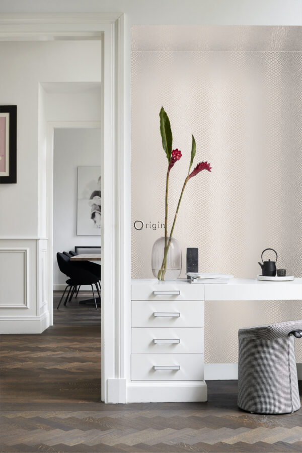 Origin Wallcoverings tapeet madu nahk - beež
